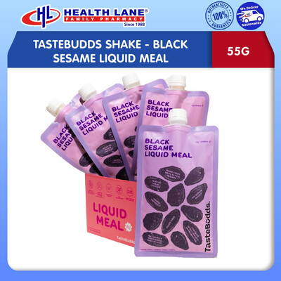 TASTEBUDDS SHAKE - BLACK SESAME CECAIR MEAL (55G)